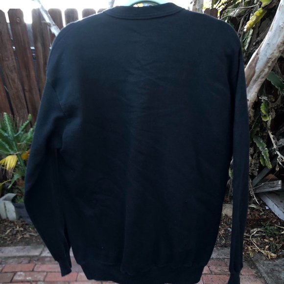 Vintage Poinsettia Cardigan w/single stitched tshirt - Picture 4 of 4